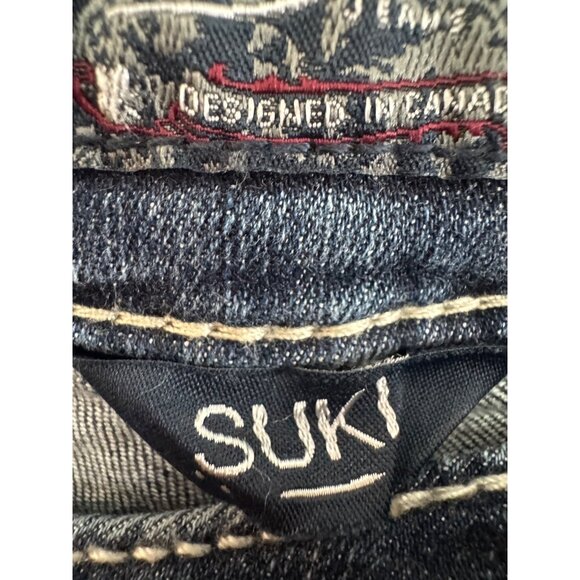 Silver Suki Mid-Capri Jeans Womens W29/L22.5 Blue pants - Picture 3 of 6